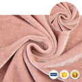 Italienisch Dubai Koreanische Kristallschleife Pink Stretch Samt Folienmaterial Stoffrolle